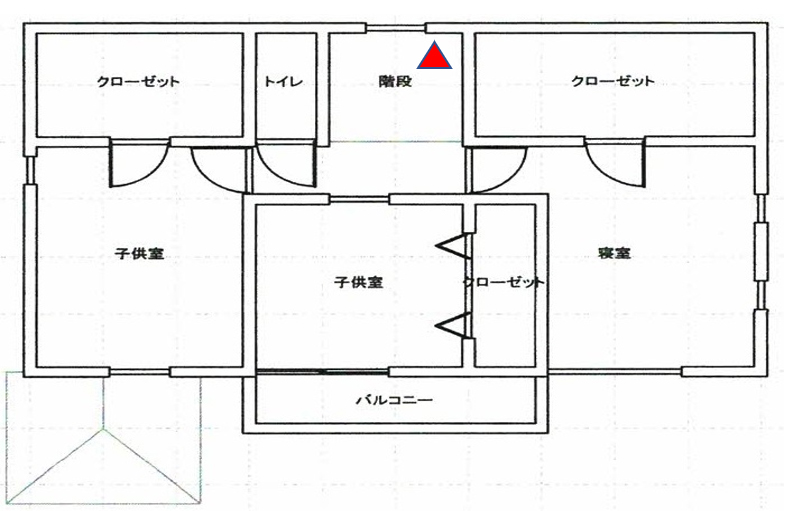 ファイバースコープで壁内の状態を調査