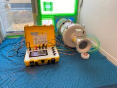 気密測定 | 測定から隙間探しの改善アドバイスまで | サーモ